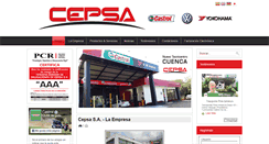 Desktop Screenshot of mail.cepsa.com.ec