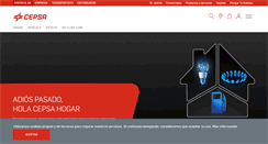 Desktop Screenshot of cepsa.es